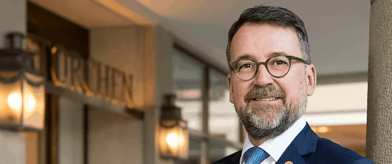 Jorg Arnold of The Storchen Hotel