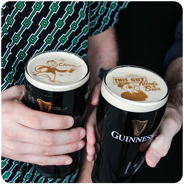 Beer drink topper