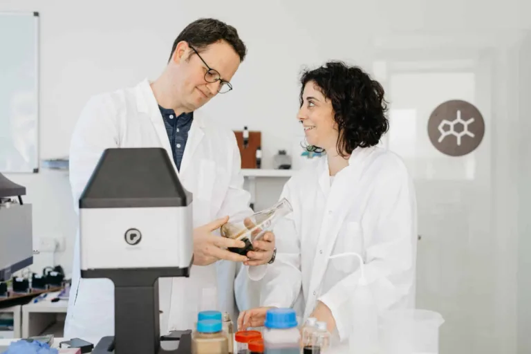 Chem lab team at Ripples hard at word