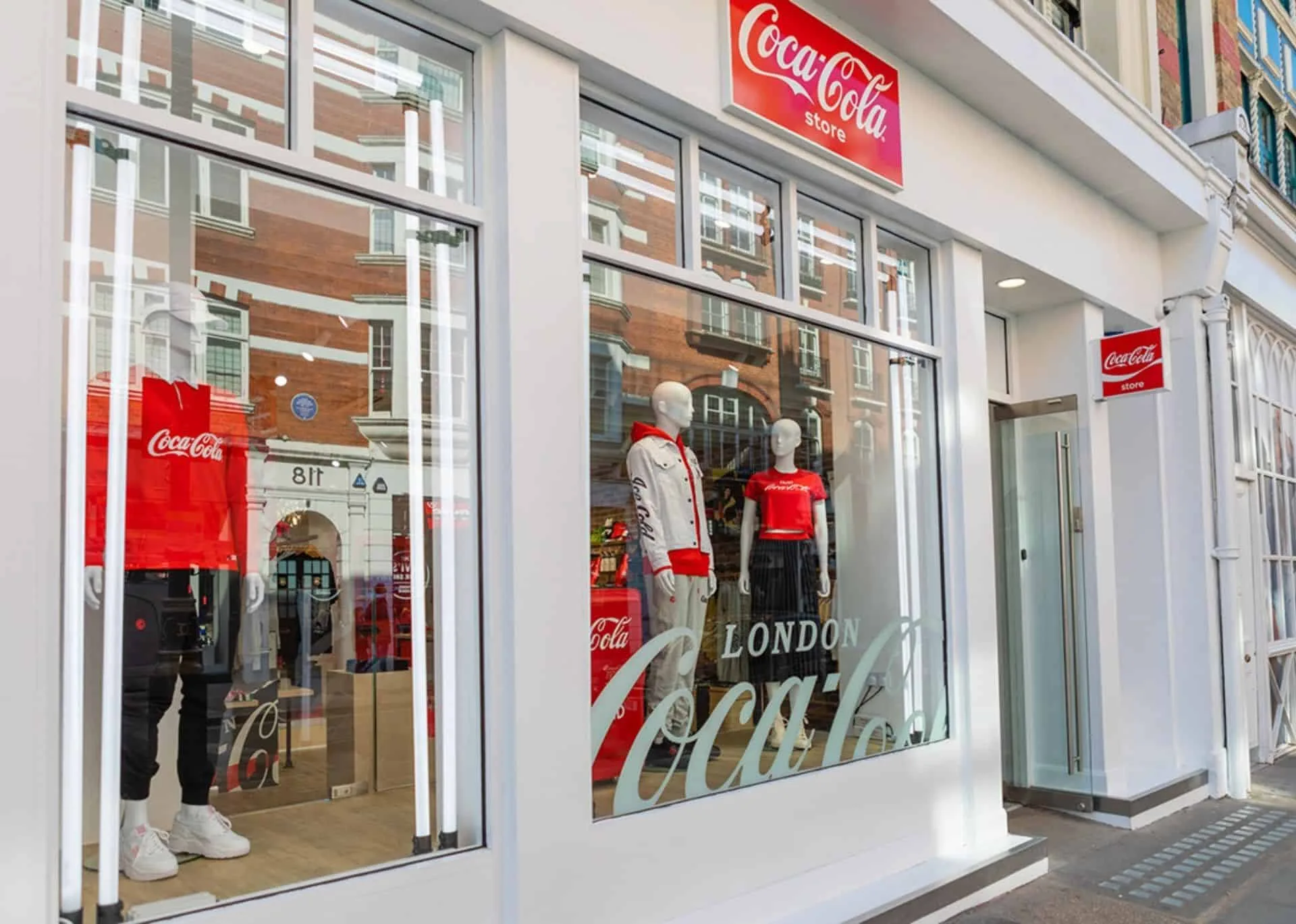 coca-cola popup shop