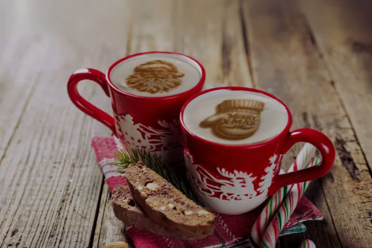 Holiday season branded coffee